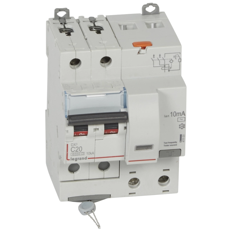   () Legrand DX3 - 2P - 20A - AC - 10mA -  C - 6kA