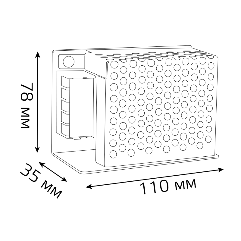   Gauss 50W 24V IP20 1/120