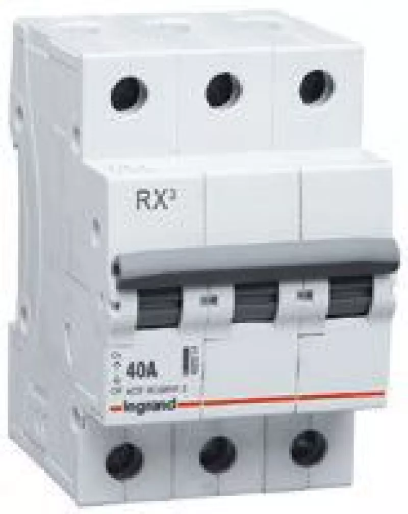   Legrand RX3 - 3P - 6A - C - 4.5kA - 3M - 400