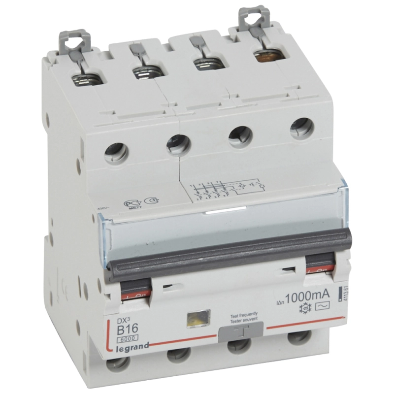   () Legrand DX3 - 4P - 16A - AC - 1000mA -  B - 6kA